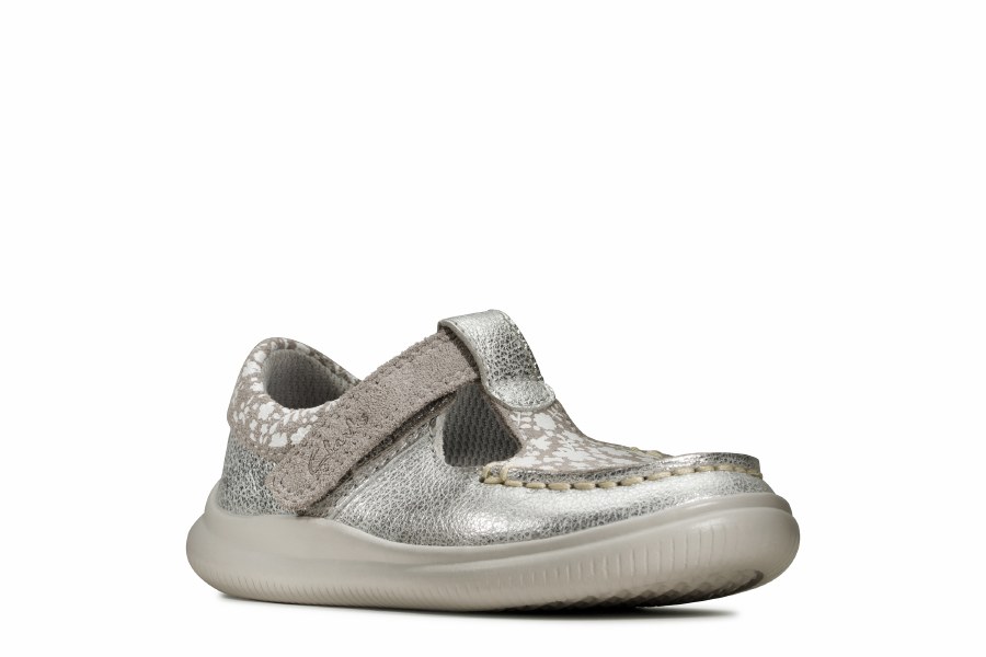 Girls store metallic shoes